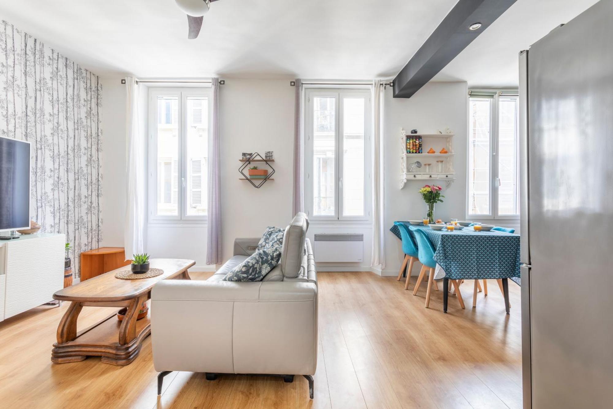 T3 Cosy A Marseille, Proche Vieux-port Et Gare Appartement Marseille